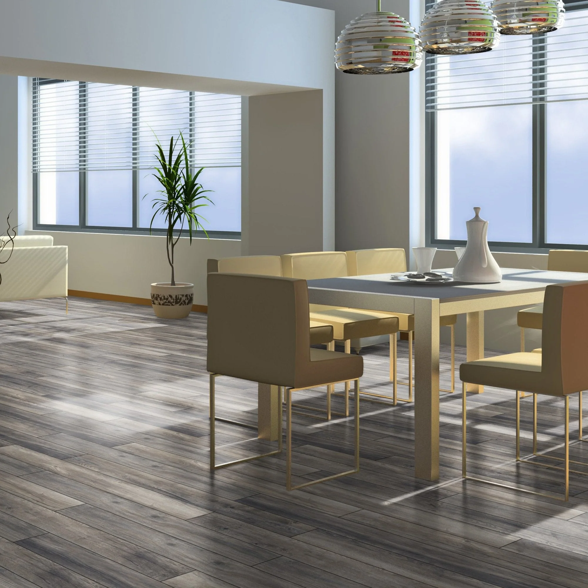 Harbour Grey Oak - Robusto Villa 12mm Laminate Flooring (84819 ...