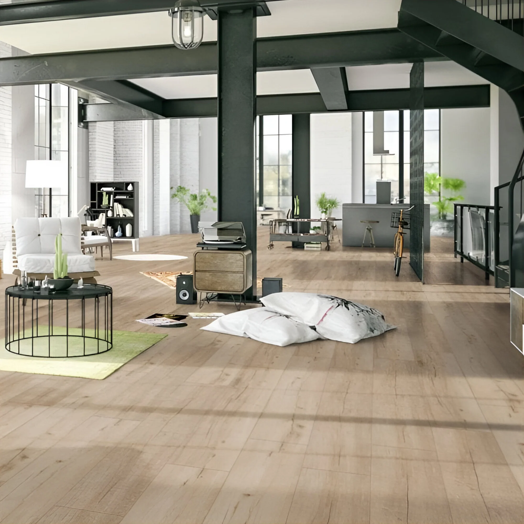 Rip Oak Nature - Robusto Villa 12mm Laminate Flooring (85190) - Leader ...